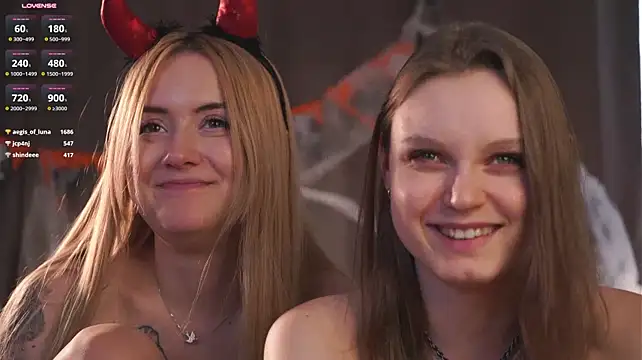 MandaReh - Luna and Lana are sucking one lollipop
