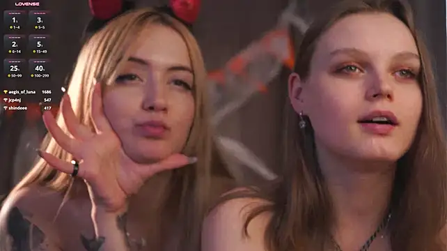 MandaReh - Luna and Lana are sucking one lollipop