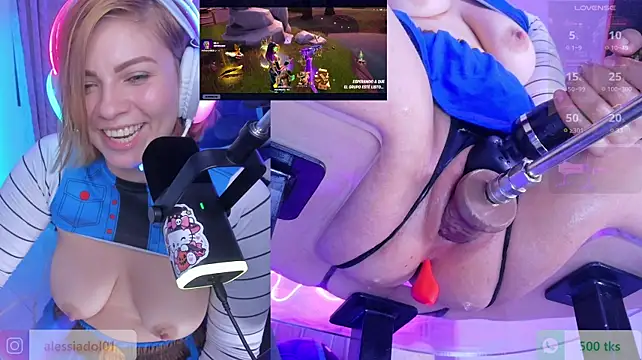 Alessia_dolce - control MACHINE X 3minutos