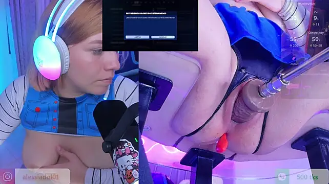 Alessia_dolce - control MACHINE X 1minutos
