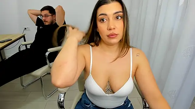 OfficeCouplee - deeptroath hiss big dick till cum face🍆