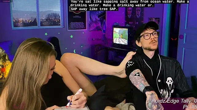 Webzandkordz - Upside downFacefuck Cumshow @ Goal!