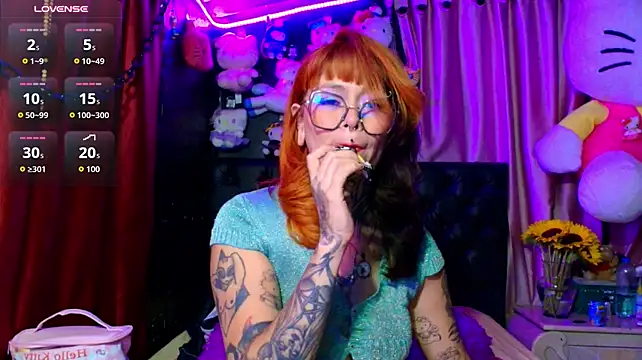 MelodyPrive - spanks with belt, red ass