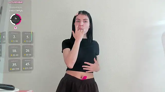 ErlinaBuoy - Flash my pretty niples and pinch them