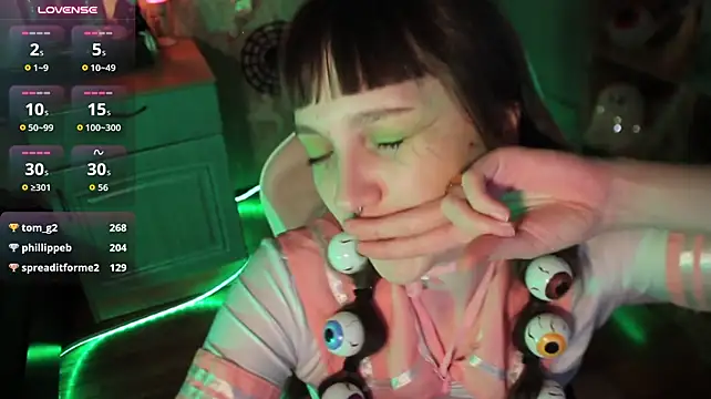 RileyNymph - Slow drooling on ZOMBIE STUDENT’s tits