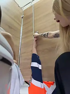 CreamPuff- - Slap ass each other in man’s WC