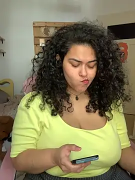 Curvydesifromgermany - Oil on tits