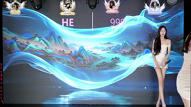 HE-999 - 单人椅子舞蹈秀