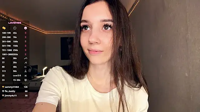 SwellJoy - lift up my t-shirt to see tits in bra