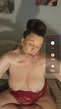 London-MollyXX - Tit wank with bbc dildo