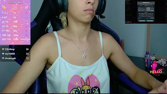 Blondegamerr - show pussy