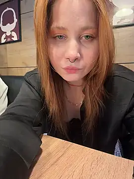 SlavicCandy - pinch nipples + moan in KFC