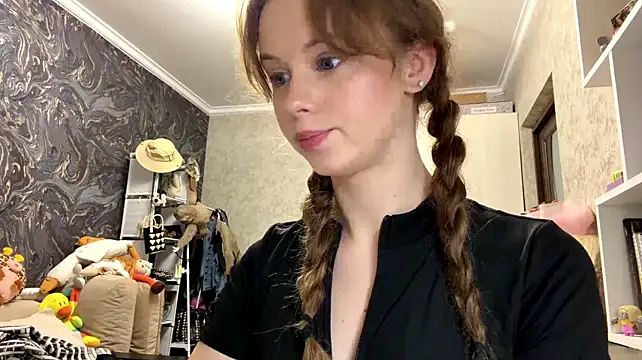 Curlyhaired - My pigtails will get caught under T-shir