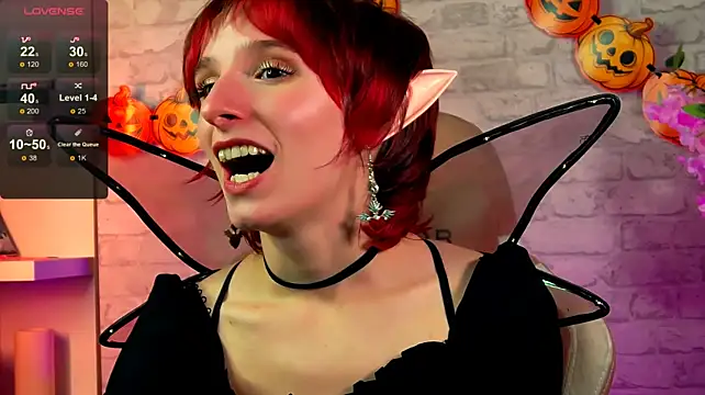 Liya_Songbird - Suck a halloween treat (closeup) 🎃