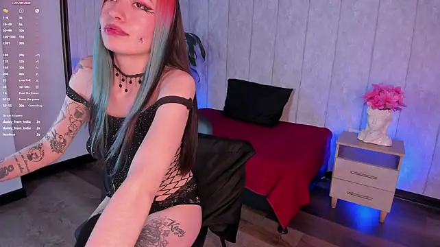 Misa_goth - Rub pussy with pantis