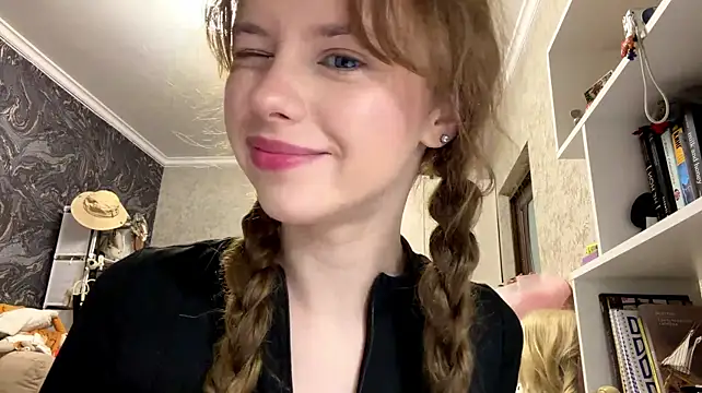 Curlyhaired - My pigtails will get caught under T-shir