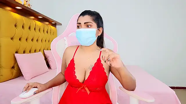 Baby_asha - cream in boobs press