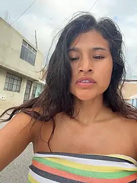 Sexi_noemi - fucking my pussy with a dildo in the str