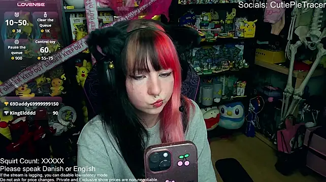 CutieTracer - LAST TIPPER GETS A NUDE IN DM🥰