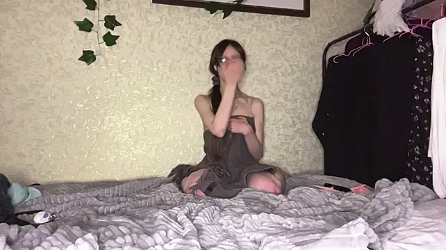 KoriLevander - Putting stockings on my pretty legs