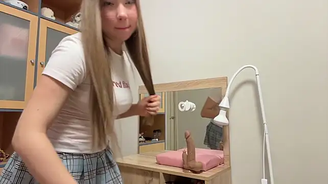 AleenBoho - Footjob with dildo, hehe!
