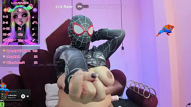 _carlotta_x - Sensual and show dance spidergirl 🕸️😈