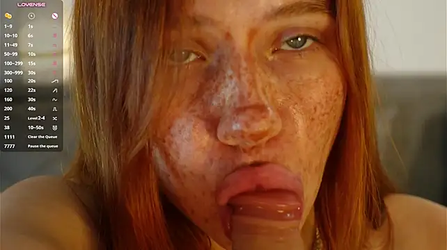 Killy_Merrot - cream on a bare pussy and licking it off