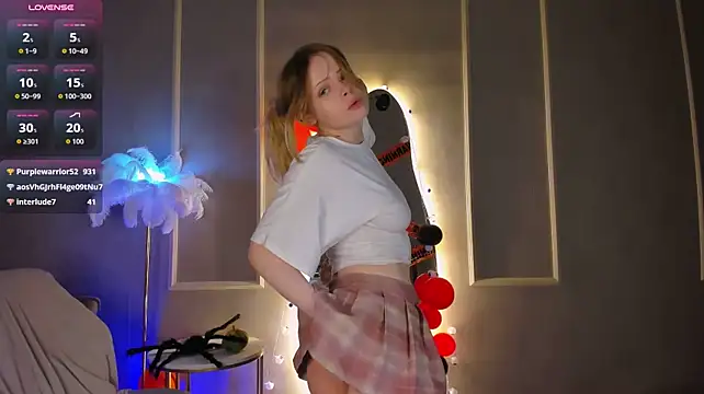 Ivy_Pierce - Take off yours skirt + tease panties