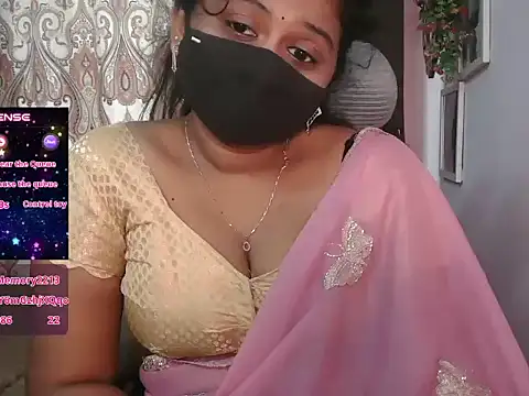 Pavani-Darling - ice on boobs in 5 mins