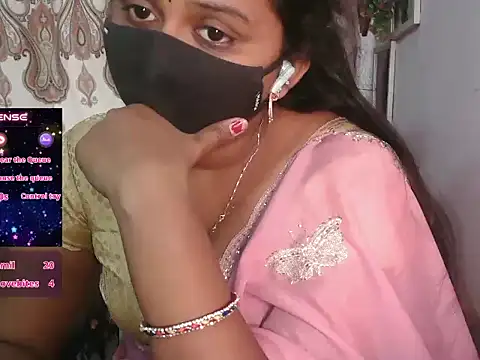 Pavani-Darling - ice on boobs in 5 mins