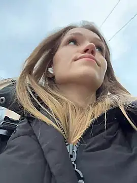 StreetSquirt - play with nipples under top in public
