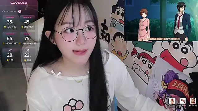 Angela-AMY - 不要看我可爱，我还可以爱你 脱光光直播300秒