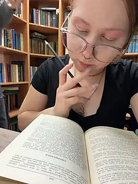 SlavicCandy - PUT OFF TOP FOR 2 MINS IN LIBRARY
