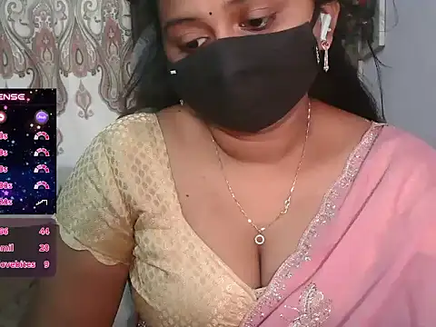 Pavani-Darling - ice on boobs in 5 mins