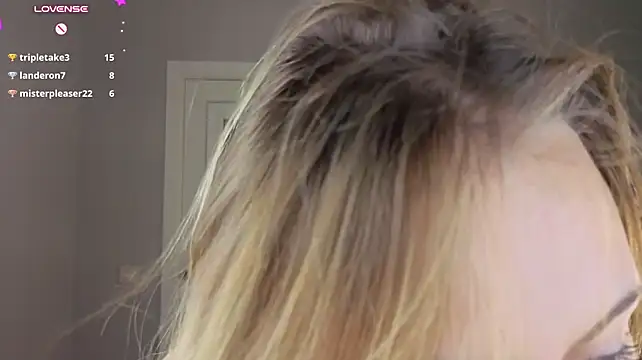 JessicaaWhite - playing with tits under bra