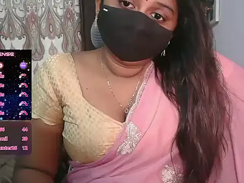 Pavani-Darling - ice on boobs in 5 mins