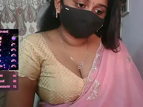 Pavani-Darling - ice on boobs in 5 mins