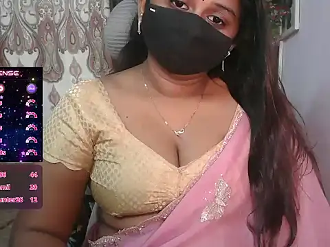 Pavani-Darling - ice on boobs in 5 mins