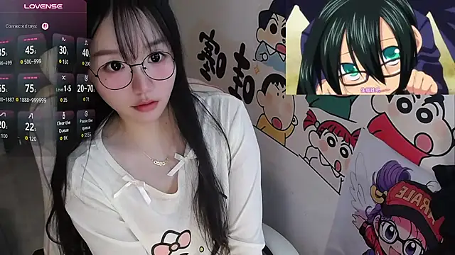 Angela-AMY - 不要看我可爱，我还可以爱你 脱光光直播300秒