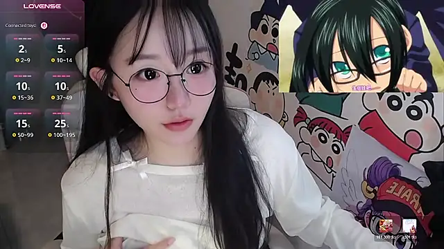 Angela-AMY - 不要看我可爱，我还可以爱你 脱光光直播300秒