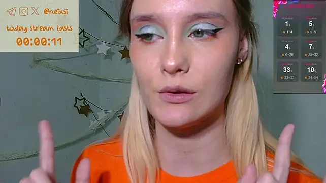 Ixsi - pussy close-up + some spreads