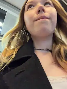 -NaughtyAngel- - PINCH MY CLIT CLOSE UP IN PUBLIC WC