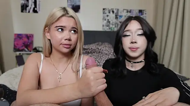 NickAnny - Deepthroat &kiss boobs& tease dick