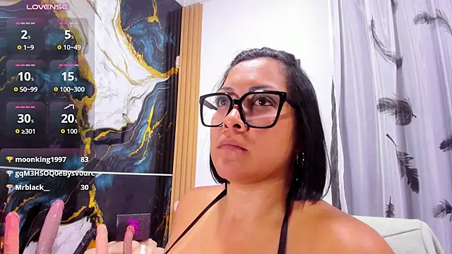 MelissaaCortes - Play dildo legs spread