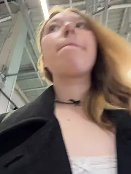 -NaughtyAngel- - MASSAGE BOOBS RISKY IN PUBLIC 😲