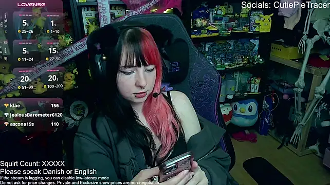 CutieTracer - LAST TIPPER GETS A NUDE IN DM🥰