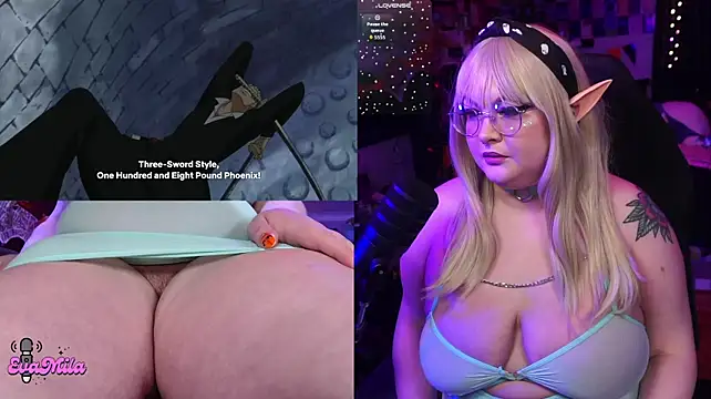 Evamila - shiny tits