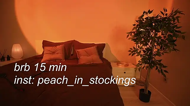 Peach_in_stockings - Worship my peach: panties off + cream