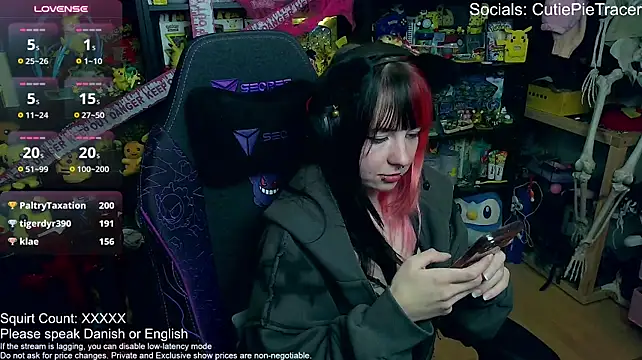 CutieTracer - LAST TIPPER GETS A NUDE IN DM🥰