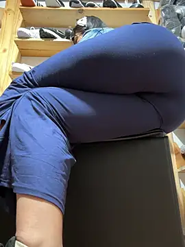 Kim_monti - naked finger ass in the store